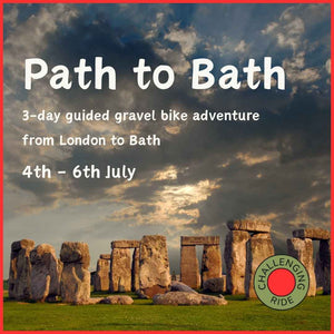 A 3-day guided gravel bike tour from London to Bath, with stops at Stonehenge and other historic sites.