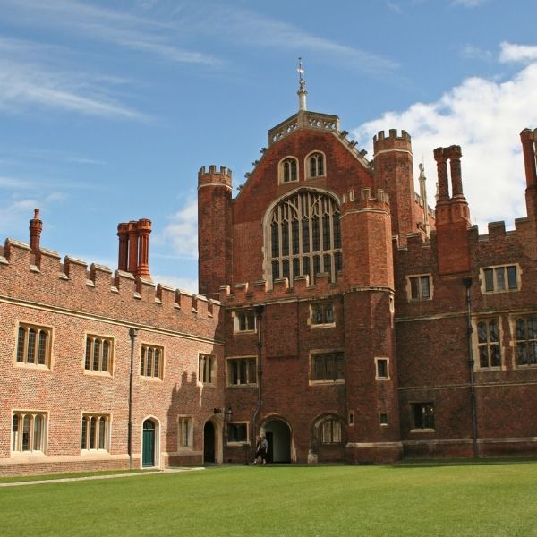 Hampton Court on the Hidden Tracks Cycling Royal Windsor Gravel bike route
