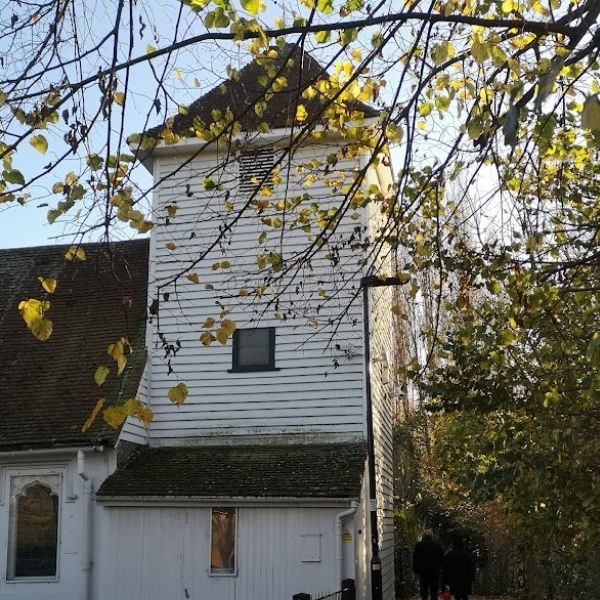 Perivale Church discovered on Hidden Tracks Cycling’s Lower Brent Bike ride