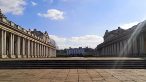 Colonnades of the Old Royal Navel Hospital at Greenwich 