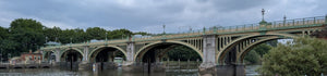 Following the Thames west through parks, palaces and quiet paths.