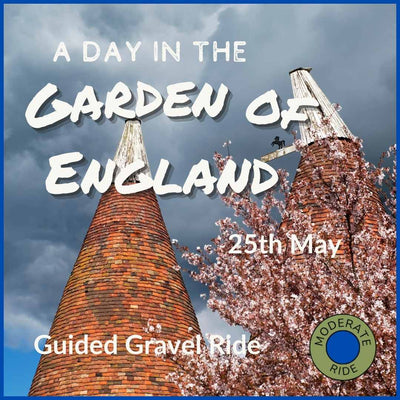 Sunday gravel ride, London, Garden of England, gravel biking, cycling