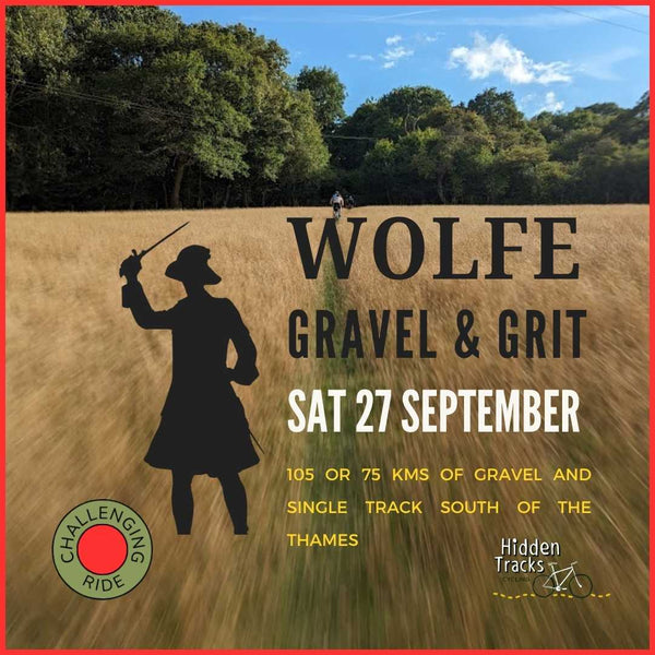 Image promotion Hidden Tracks Cycling Wolfe Gravel & Girt off road ride  in Kent in the Autumn