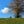 Load image into Gallery viewer, A cyclist crests a grassy ridge beneath an autumn tree in Carshalton Park on the Ophelia in the Hogs Mill route.
