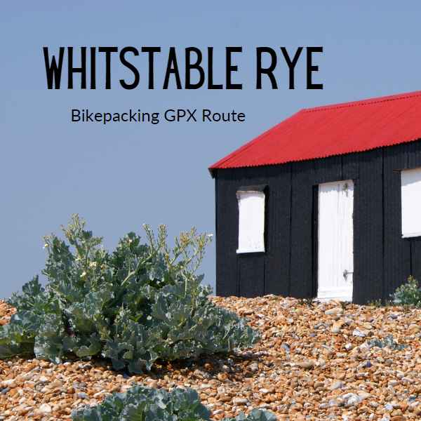 Gravel bikepacking route from Whitstable to Rye, from Hidden Tracks Cycling.